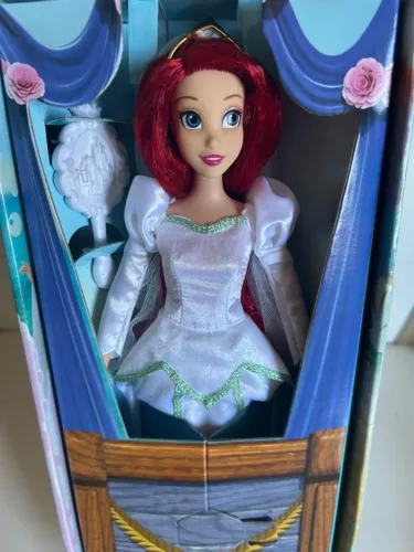 Boneca Pequena Sereia - Ariel Noiva - Disney Store