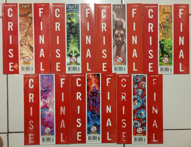HQ Crise Final - Minissérie Panini Completa