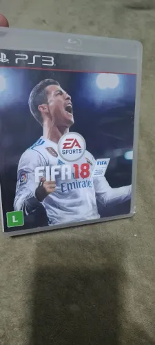 fifa 18 raro assim manual na contra capa com folheto