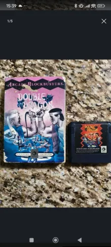 Double dragon original mega driver 