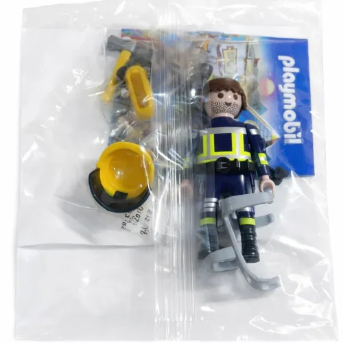 Playmobil Bombeiro Novo Lacrado Original Boneco