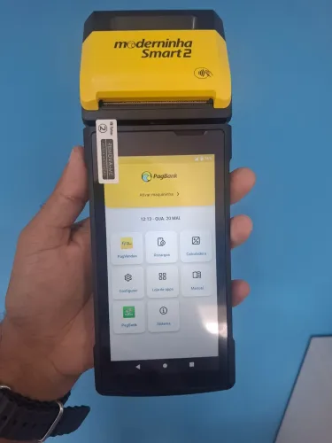 Máquina de cartão pagbank