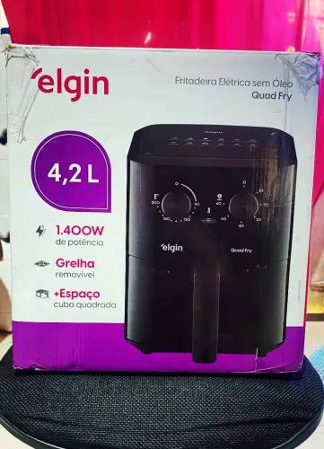 AIRFRYER ELGIN QUAD FRY 4,2L (NOVA NA CAIXA)