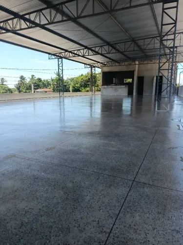 Piso industrial de granitina 