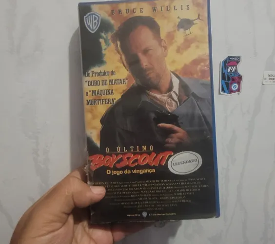 Fita VHS filme o último boyscout