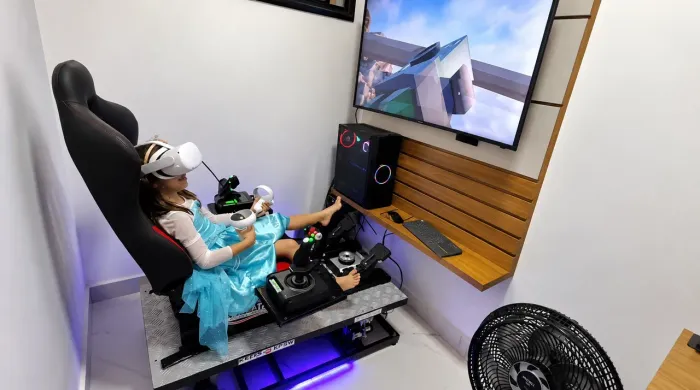 Plataforma de Movimento KERS 2DOF para Simulador