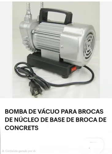 Bomba de vácuo  para bases de perfuratriz qualquer modelo