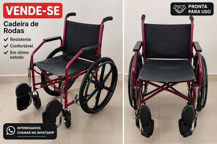 VENDO CADEIRA DE RODAS