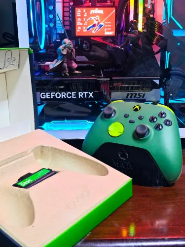 Edição especial Xbox RemiX controle+bateria
