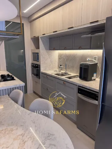 Apartamento à venda, mobiliado, 2 suítes, 1 vaga no Hit Marista, setor Marista Goiânia GO.