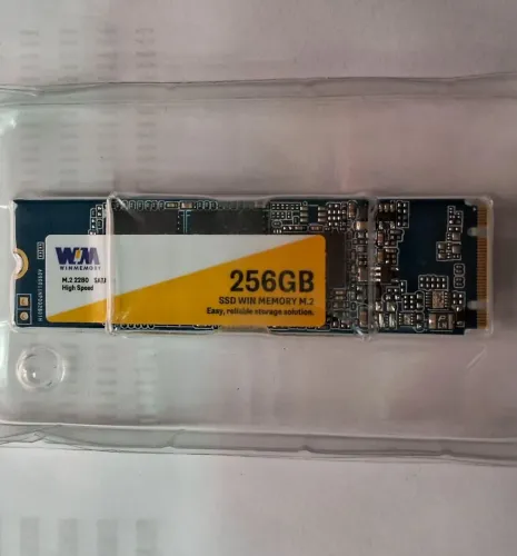 SSD HD M2 2280 SATA III 256GB R$299