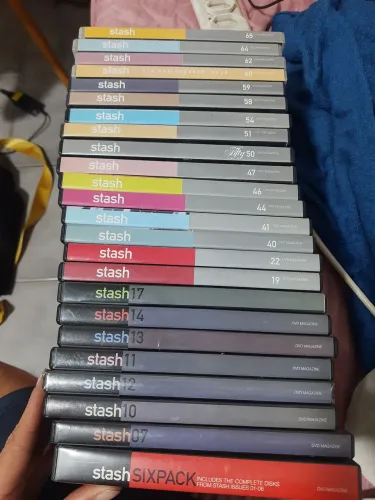 Coleção Stash Magazine DVDs - Six Pack 1-6 + 23 Volumes - Vol. 12 Lacrado