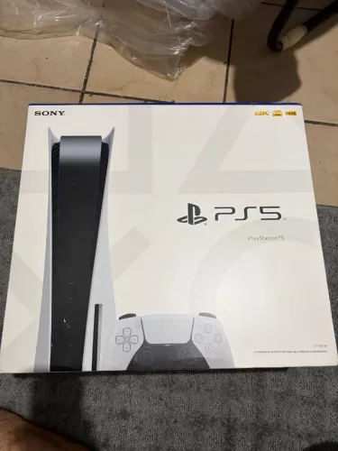 Caixa vazia completa console PS5 - Modelo CFI-1014A (Primeiro modelo - Lançamento 2020)