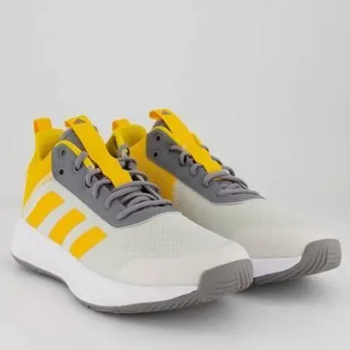 Tênis Adidas Own The Game 2.0 Amarelo e branco - USADO