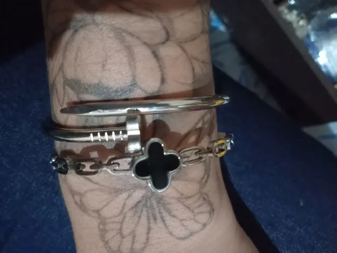 Pulseiras de aço inoxidável 