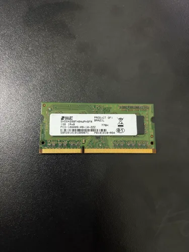 Memória ram notebook smart 1gb
