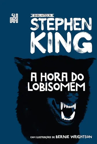 Livro capa dura Stephen King a hora do lobisomem novo