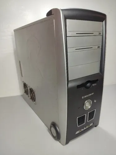 Gabinete Antigo Goldship Pc Computador Mode Case Game Ar6  (Usado)