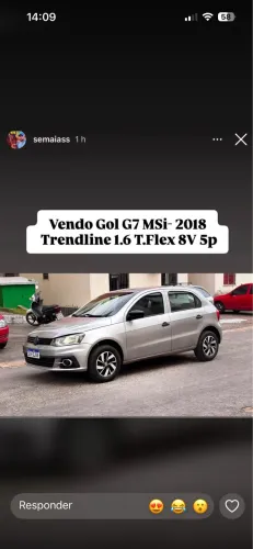 Volkswagen Gol Geração VII Trendline 1.6 8V Total Flex Mec. 4P 2018