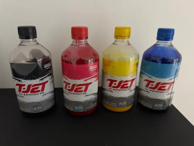 Tinta sublimatica tjet 4 cores 