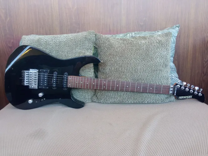 Estudo Oferta Guitarra Fernandes (Japan) FR-65 Superstrat Clássica Série Revolver Anos 90