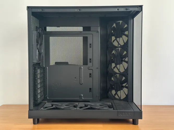 Gabinete NZXT H6 Flow com 6 Fans