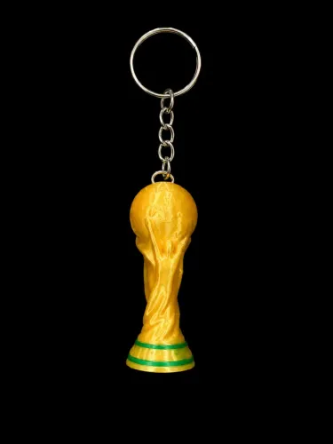 Chaveiro Taça da Copa do Mundo Miniatura Futebol Presente