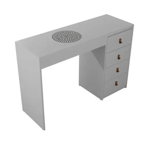 Mesa de Nail Designer 100% MDF Com Aspirador