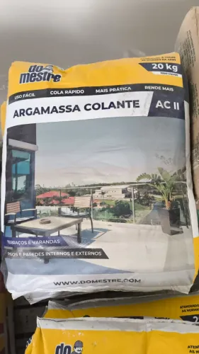 Argamassa Ac2 20kg - Do Mestre