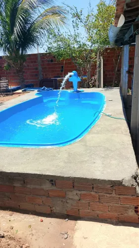Piscina de fibra nova para quem busca mais aproveitamento e conforto no lazer residencial