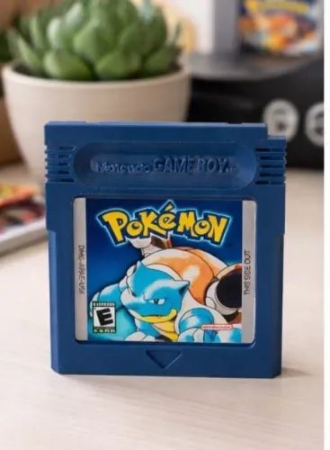 Cartucho impresso em 3D Pokémon Blue