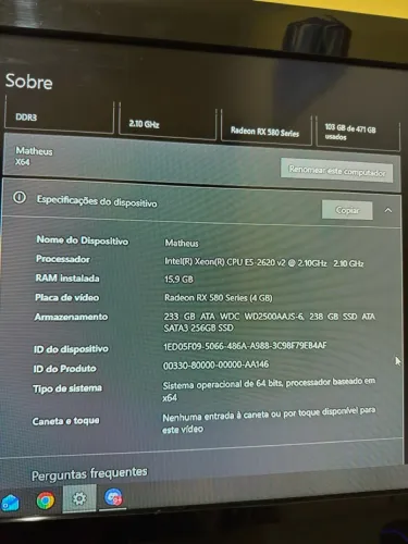 ? PC GAMER ? RX 580 4GB + 16GB RAM | PRONTO PARA USAR ?