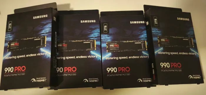 SSD M.2 PS5 PCIE 4.0 SAMSUNG 990 PRO 2TB