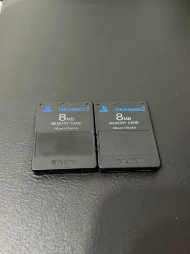 Memory Card Ps2 Original Preto Sony