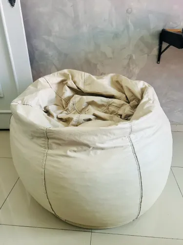 Puff estilo saco