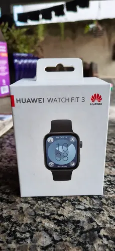 Huawei watch fit 3 ***impecável,completo 