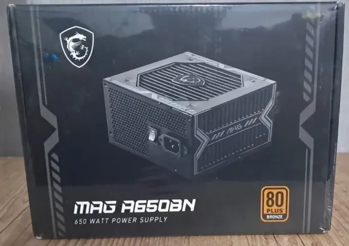 [NOVA]Oportunidade! Fonte MSI 650W 80 Plus Bronze PFC Ativo. Últimas Unidades!