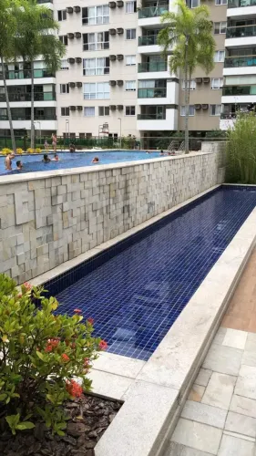 Recreio- Tres quartos c/suite-Varandão gourmet-Condominio Mauí-lazer completo