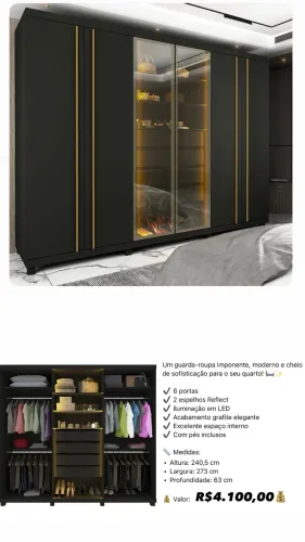 Guarda Roupa Casal