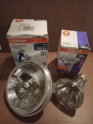 Lâmpadas Osram vitrines