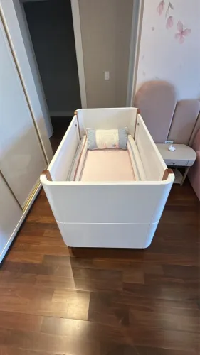 Berço 3 em 1 com colchão 