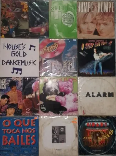 13 LPs Dance, Pop, Hip Hop etc,