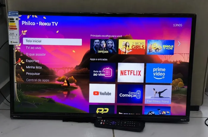 TV SMART PHILCO ROKU 32 POLEGADAS (COM OBSERVAÇÃO)