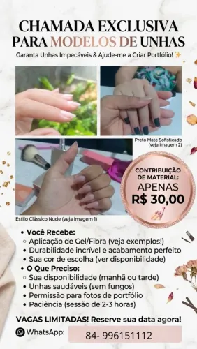 Precisa-se de clientes modelos