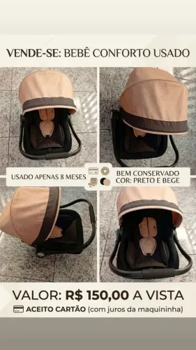 Vendo Bebê Conforto