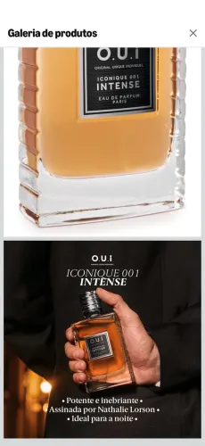 Perfume oui intense
