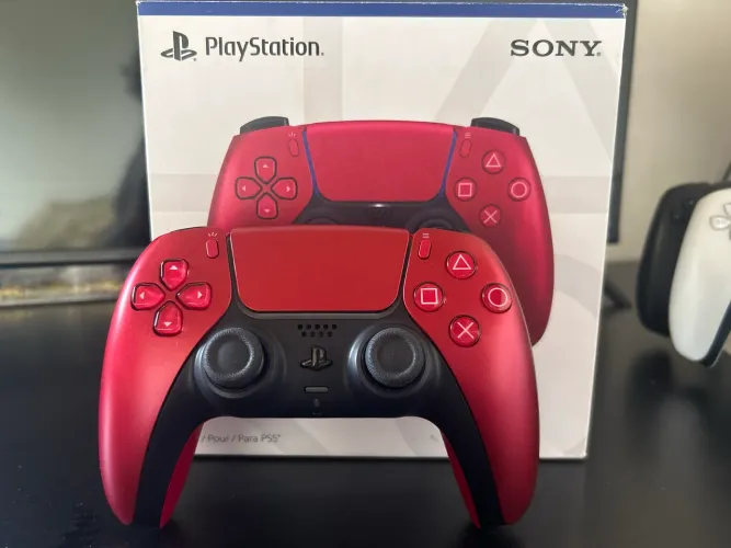 Controle Dualsense para Ps5 Vermelho Vulcânico (semi novo)