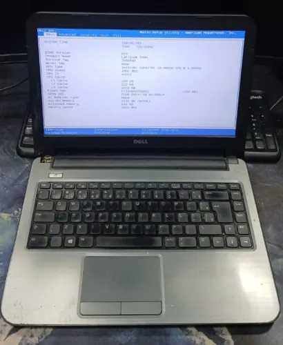 Notebook Dell Latitude 3440 Core i3 4Ger 8GB RAM SSD 256GB Win10 Office24 1h bat dobradiça