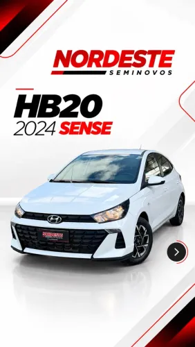 Hyundai HB20 Sense 1.0 Flex 12V MEC 2024