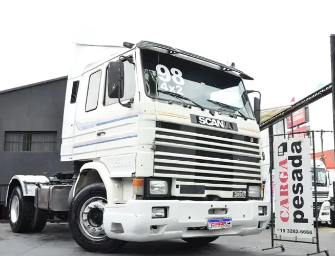 Scania R 113 frontal 360 toco 4x2 ano 1998 troca menor valor auto
